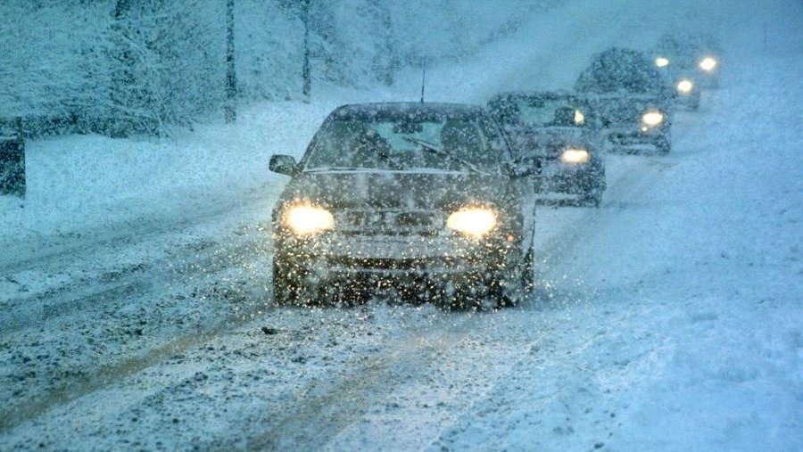 Eismo sąlygas sunkina snygis - Lietuva ir Baltijos šalys