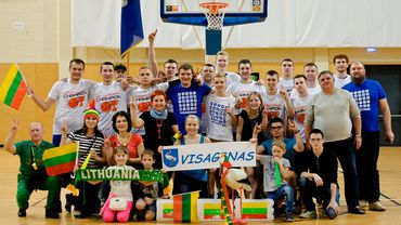 В Висагинасе пройдет первый тур игр по баскетболу лиги "Малых городов Литвы"