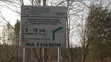 Висагинская площадка упорядочения крупногабаритных и опасных отходов находится в 6 км от города (видео)