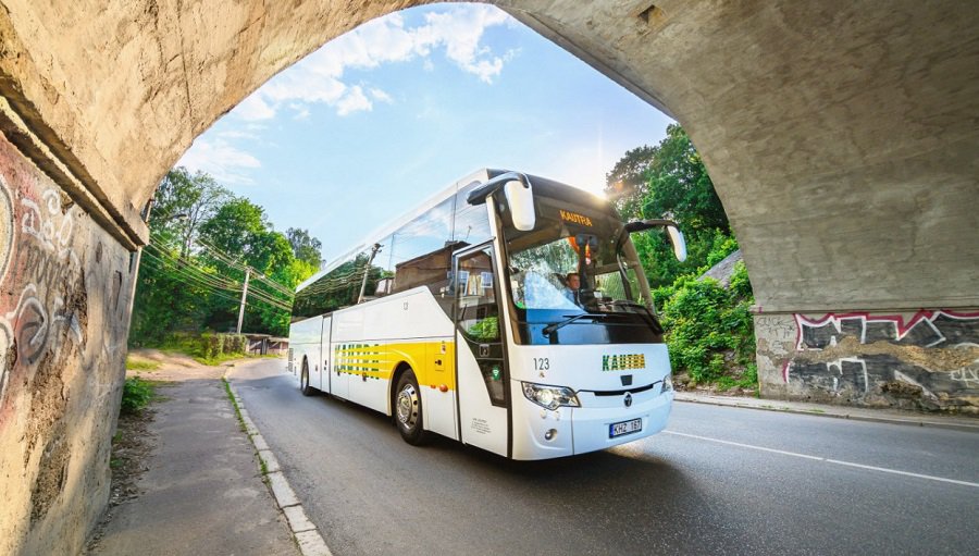 Компания Kautra информирует, когда возобновится сообщение между городами Литвы - Литва и страны Балтии