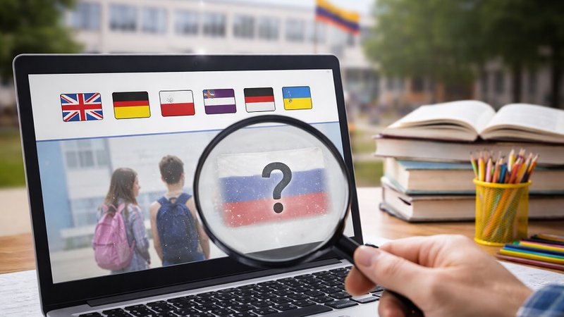 Почему на сайтах висагинских прогимназий, с русским языком обучения, нет русского языка - В Висагинасе