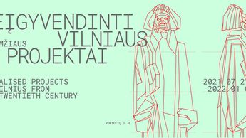 Ant Vilniaus rotušės laiptų išdygo milžiniškas A. Mickevičiaus paminklas