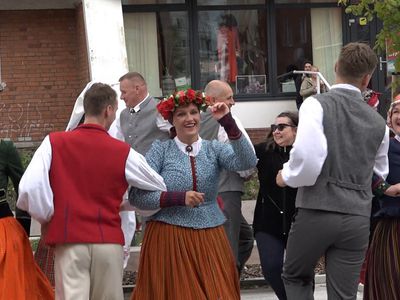 Международный фестиваль «Rudeninės» - настоящий «урожай культур»! (видео) - В Висагинасе