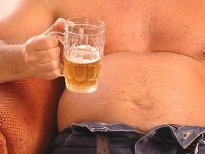 «Пивной живот»  появляется не от пива                 - Хобби, отдых и развлечения