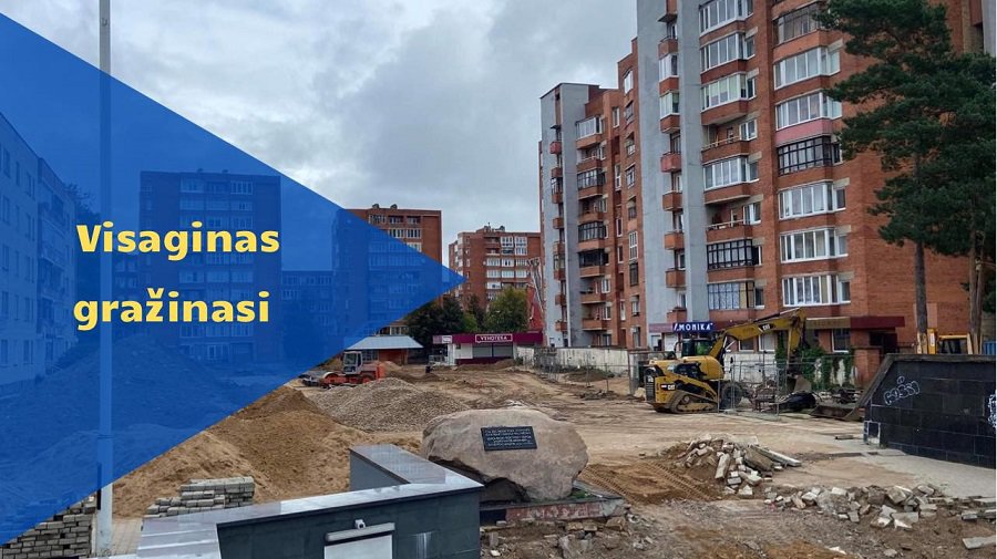 Visaginas gražinasi: rasti vietą automobiliui gali būti sunkiau - Visagine