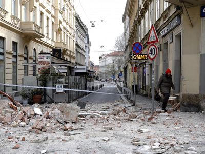 В Хорватии за сутки произошло два землетрясения (дополнено) - В Мире