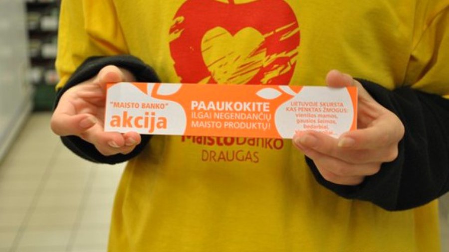Vyks rudeninė „Maisto banko“ produktų rinkimo akcija - Visagine
