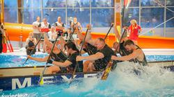 Зима не помеха: успех висагинских гребцов на лодках-драконах