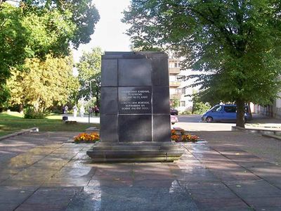 Вице-мэр Шяуляя заявил, что с центральной площади уберут обелиск советским воинам - Литва и страны Балтии