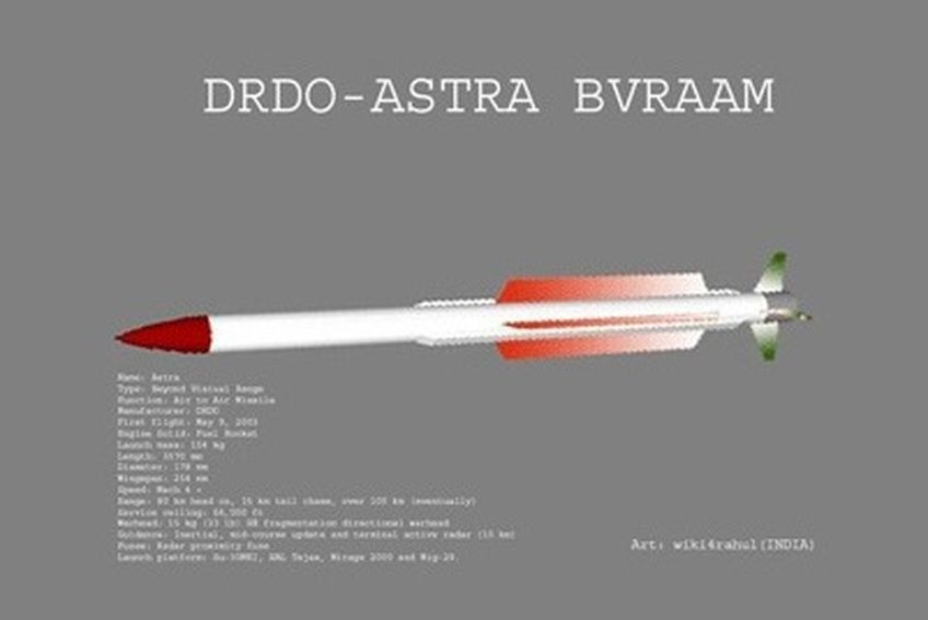 Индия успешно испытала ракеты класса «воздух-воздух» собственного производства