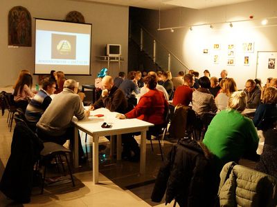 В Висагинасе впервые была организована игра «Auksinis protas» - В Висагинасе