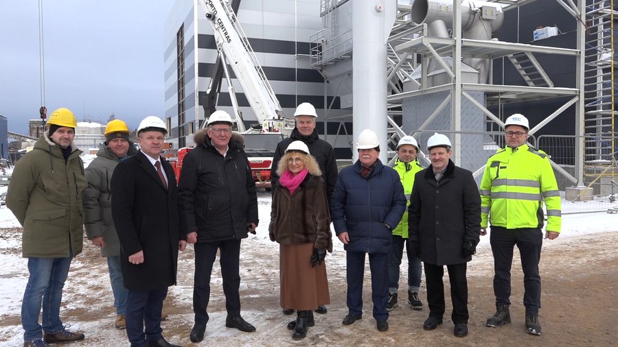 Строительство когенерационной котельной в Висагинасе планируется закончить в 2026 году (видео) - В Висагинасе