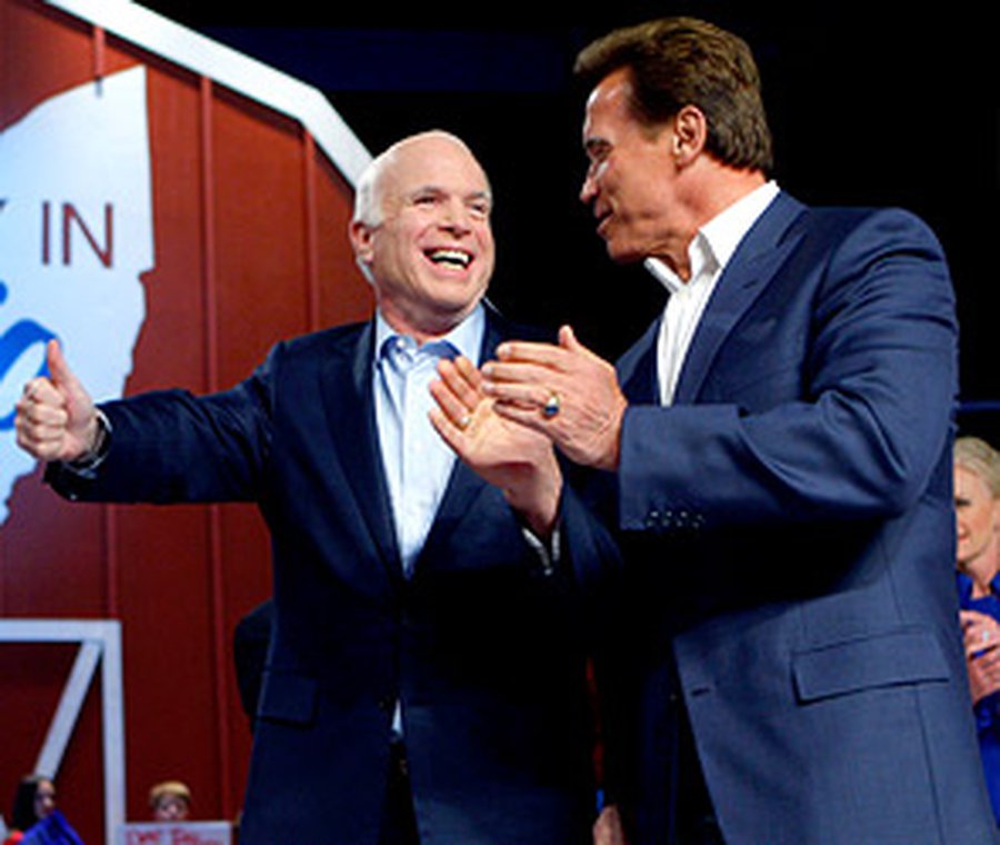 Шварценеггер советует Обаме делать ноги - В Мире