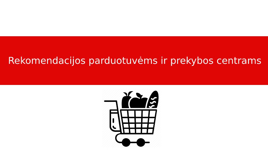 Рекомендации для магазинов и торговых центров - В Висагинасе