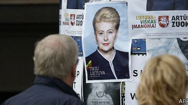 BBC: критика России не помогла Грибаускайте на выборах