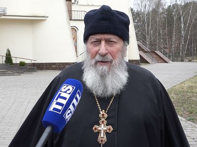 Слово на Пасху протоиерея Иосифа (видео) - В Висагинасе