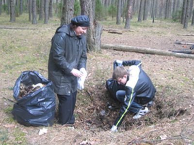 Сделали город и окрестности чище, но надолго ли? - В Висагинасе