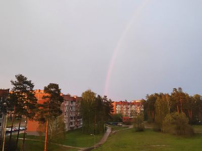 Кадры вечернего Висагинаса - В Висагинасе
