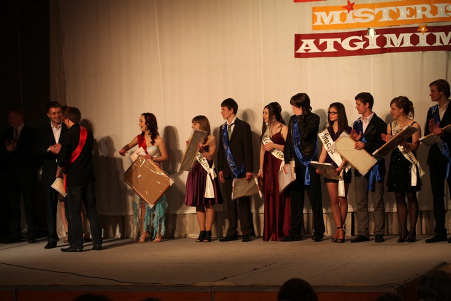 Mr & Ms Atgimimo-2010
 - В Висагинасе