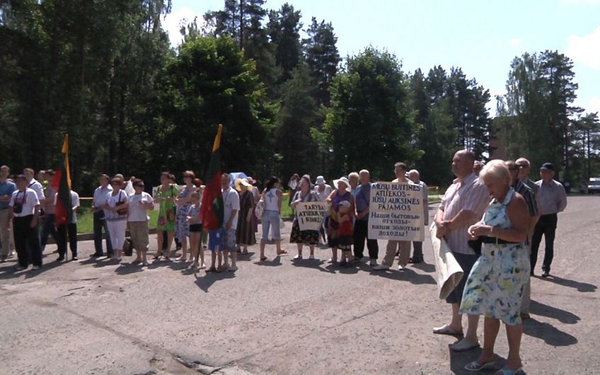 Получен ответ на резолюцию митинговавших висагинцев