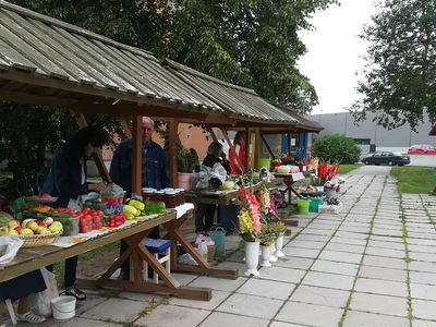 На Тайкос торговцам уже тесно. Когда установят новые прилавки для уличной торговли? - В Висагинасе