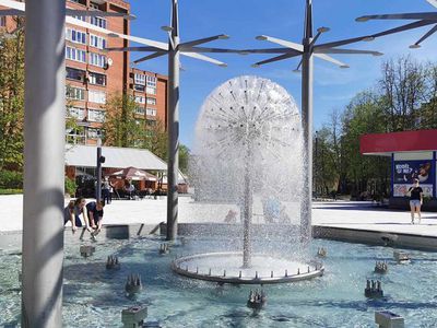 В ближайшее время должны быть восстановлены все функции работы фонтана - В Висагинасе