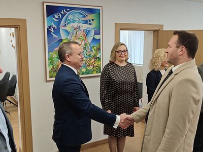 Visagino "Savaitės kontūrai": LEZ planai, verslo iššūkiai ir sporto pergalės (video) - Visagine