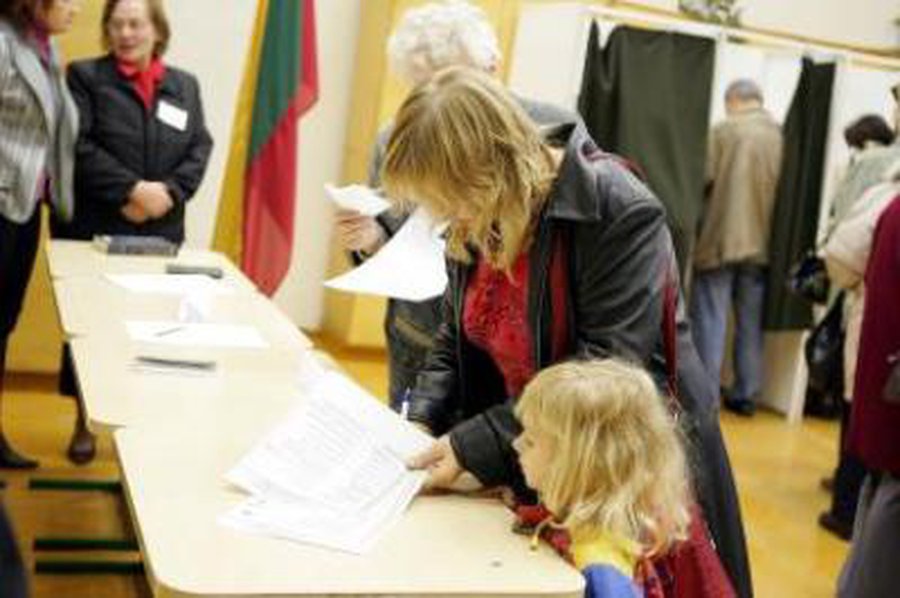 Balsavimas iš anksto savivaldybėje - Lietuva ir Baltijos šalys