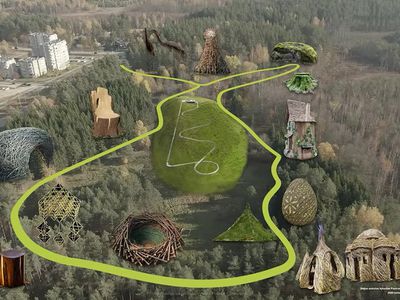 О насыпной горке и о происхождении «лишнего» грунта (видео) - В Висагинасе