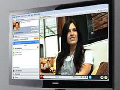 Samsung выпускает телевизоры со Skype - IT новости