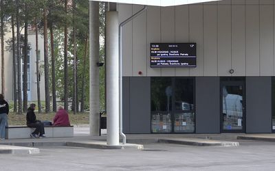 С 20 июня изменился график движения междугороднего маршрута  «Висагинас – Вильнюс- Висагинас» - В Висагинасе