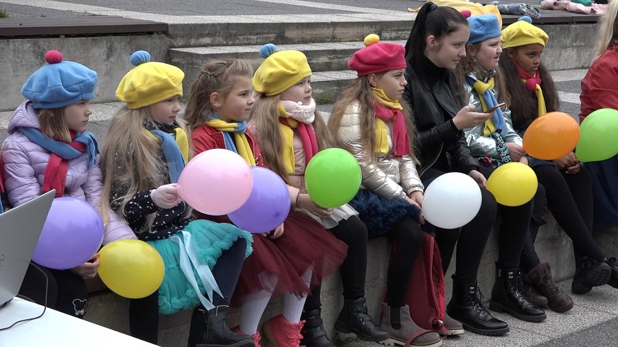 «Осенний марафон» в Висагинасе (видео) - В Висагинасе