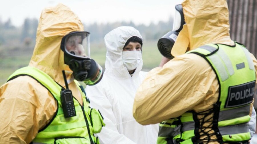 Отработка сценария аварии на Островецкой АЭС - Литва и страны Балтии