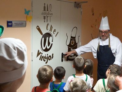 Кулинария для самых маленьких (видео) - В Висагинасе