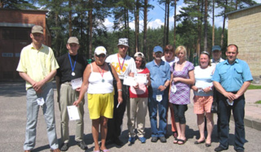 Спортивный праздник для людей с недугом - В Висагинасе