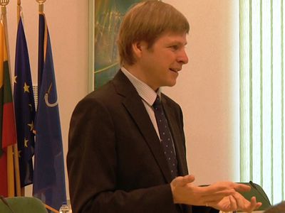 Римигиюс Шимашюс: «Я прошу вас помочь мне помочь вам»                                                                                                  - В Висагинасе