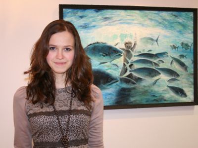 Картины без названия                                                                                                                 - В Висагинасе