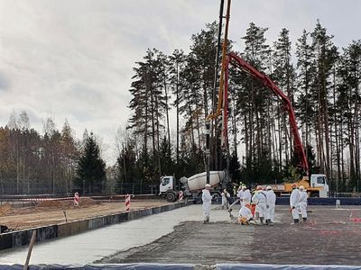 О работах по строительству могильника В19 - В Висагинасе