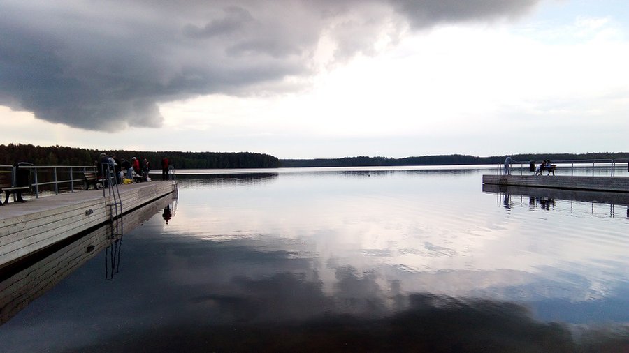 Ремонт пирса. Лед заставил «похудеть» бюджетный карман на 5 тысяч евро - В Висагинасе