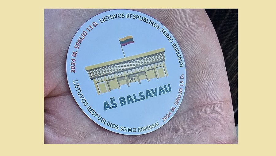 Николаюс Лебедевичус. Каждый голос важен! - Выборы 2024