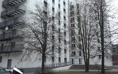 Бывшее общежитие Космосо, 28 скоро полностью станет жилым домом - В Висагинасе