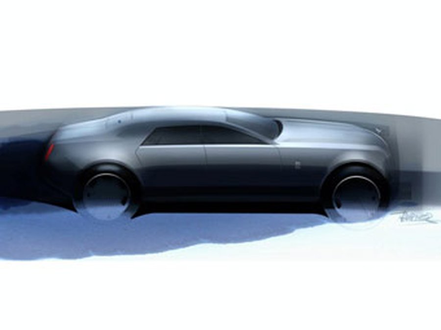 Компания Rolls-Royce опубликовала первые скетчи модели RR4 - Хобби, отдых и развлечения