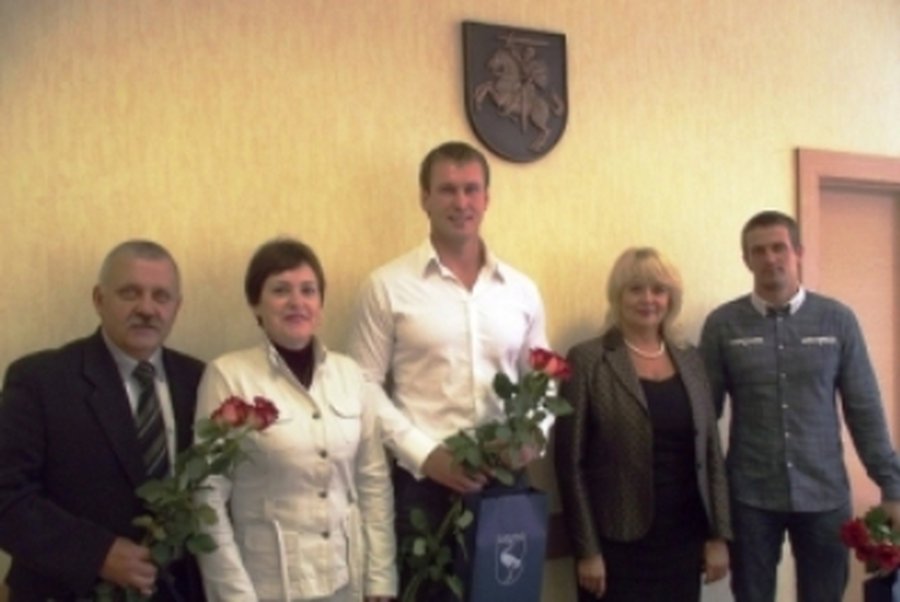 Susitikimas su Europos čempionais                 - Visagine