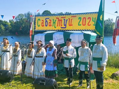 Гостеприимный и щедрый Сабантуй-2024 (видео) - В Висагинасе