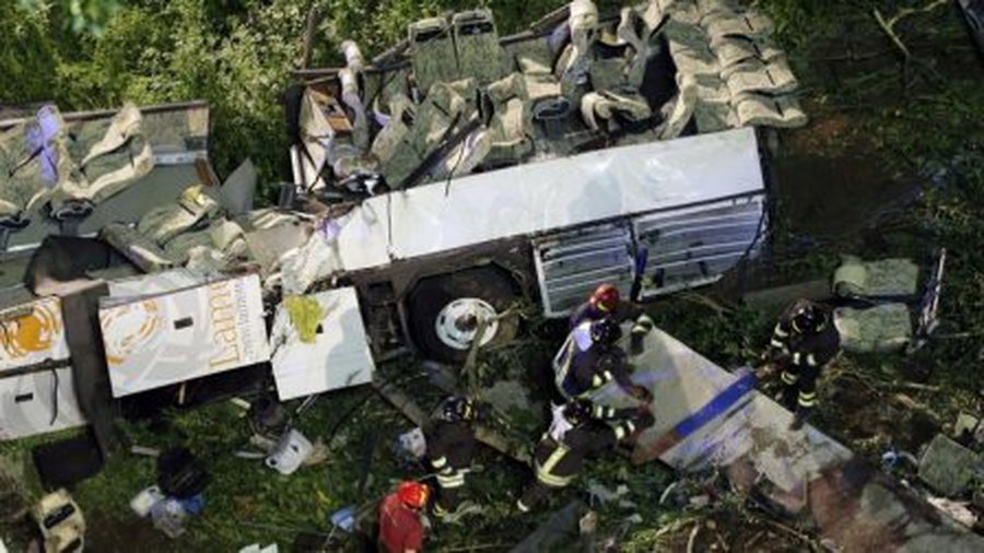 
Italijoje maldininkų pilnas autobusas iš šventovės nulėkė į mirtį
 


Italijoje maldininkų pilnas autobusas iš šventovės nulėkė į mirtį

 - Pasaulyje