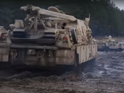 Четверо американских военных с  M88 Hercules пропали во время учений на полигоне в Пабраде - Литва и страны Балтии