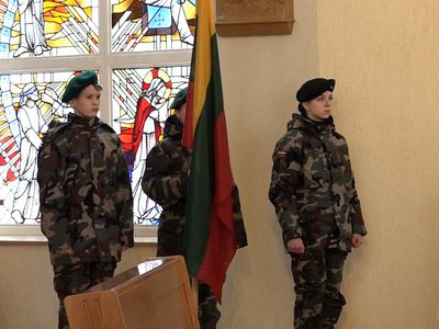 Висагинас празднует юбилейный день рождения Литвы (Видео) - В Висагинасе