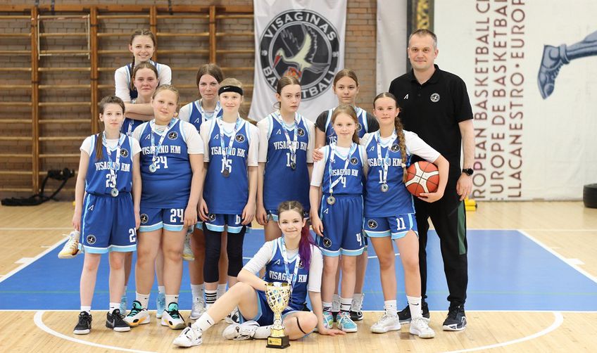 Финалы баскетбольной лиги AMKL U13 прошли в Висагинасе (доьавлено видео)