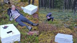 Литовские пограничники провели ряд успешных операций по ликвидации контрабанды сигарет