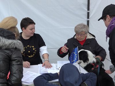 Звезды благоприятно сошлись на Дне Европы (видео) - В Висагинасе